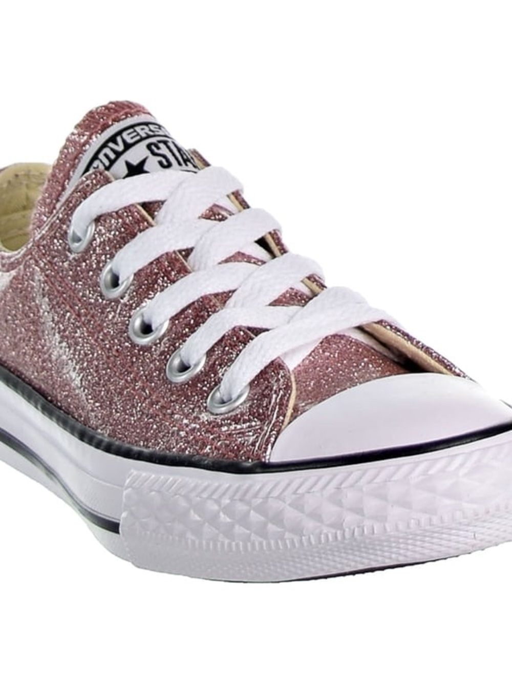 Converse Chuck Taylor All Star Low-Top Sparkle Sneaker (size 6)